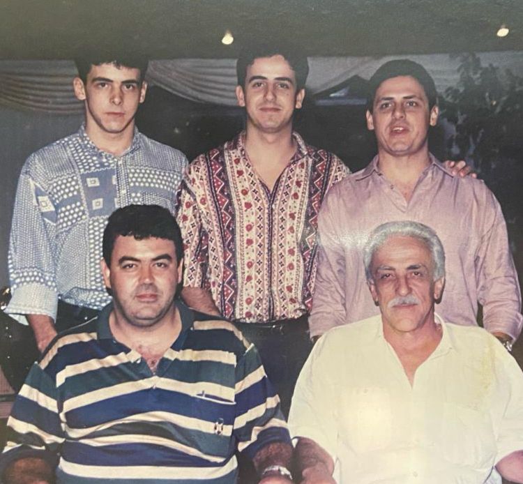 Misael Varella o pai e os irmãos